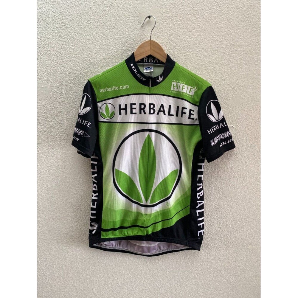 Vintage Voler Airies Micro Plus Jersey Men's Large Biking Cycling Zip Pullover